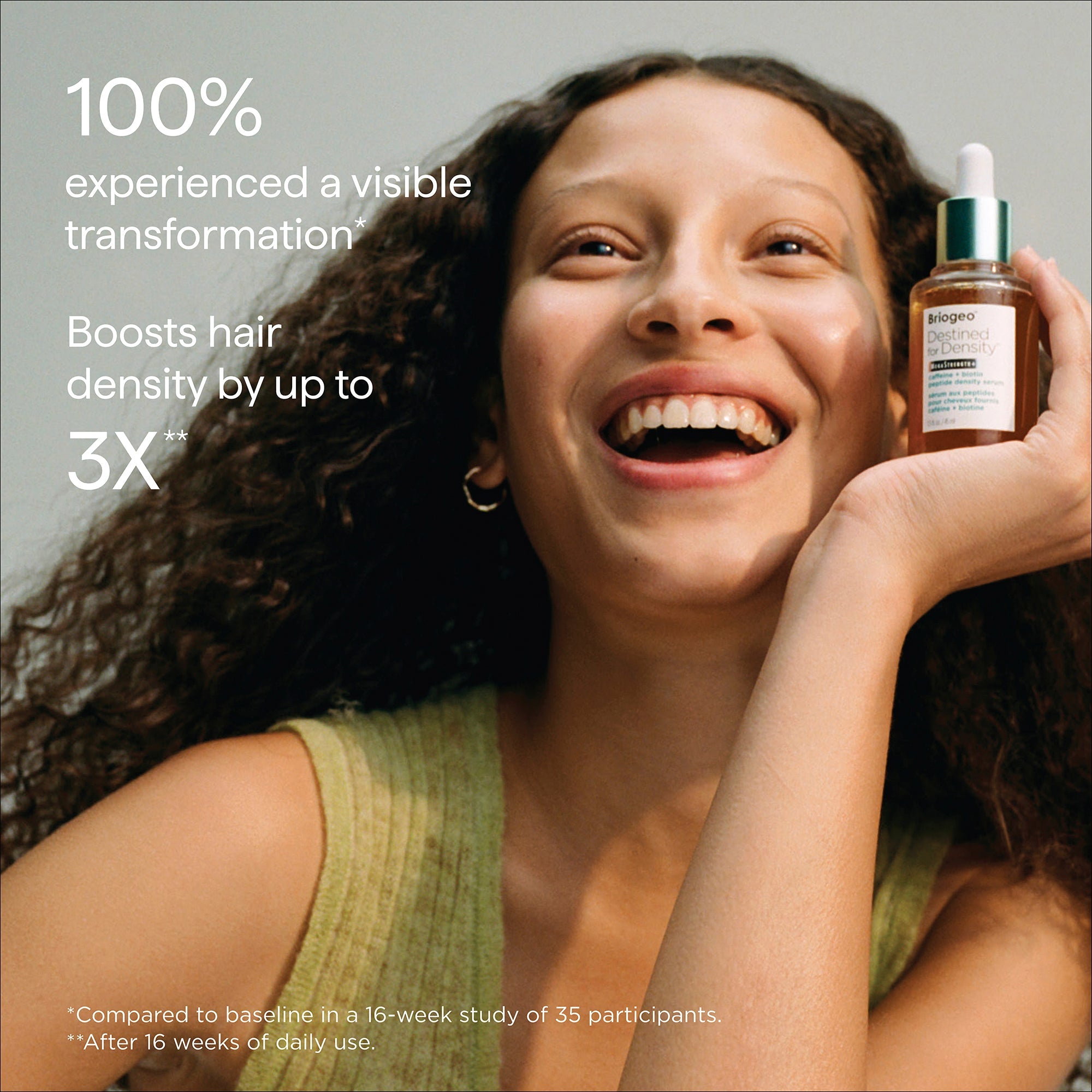 Destined For Density™ MegaStrength+ Caffeine + Biotin Peptide Density Serum