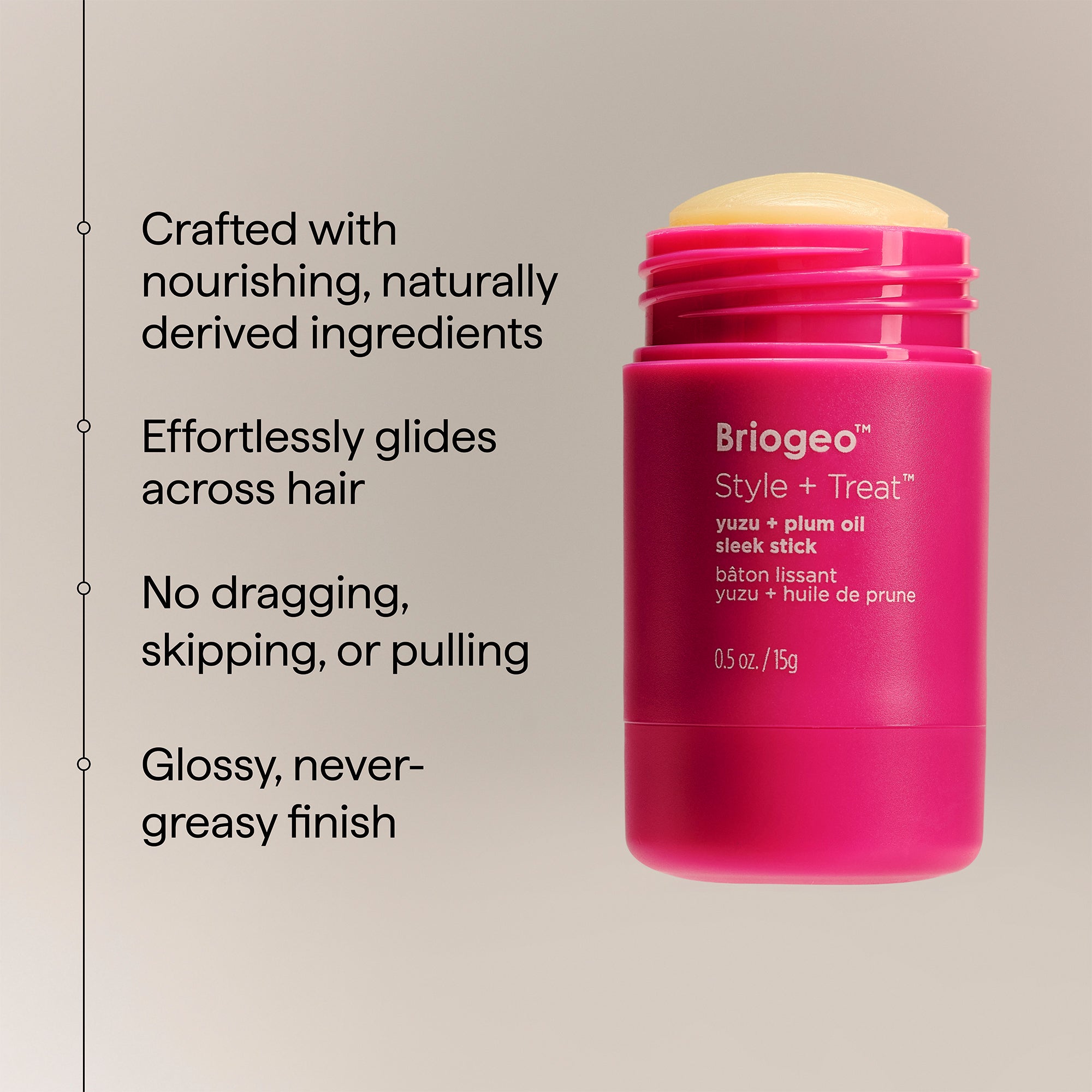 Style + Treat™ Yuzu + Plum Oil Hair Styling Sleek Stick
