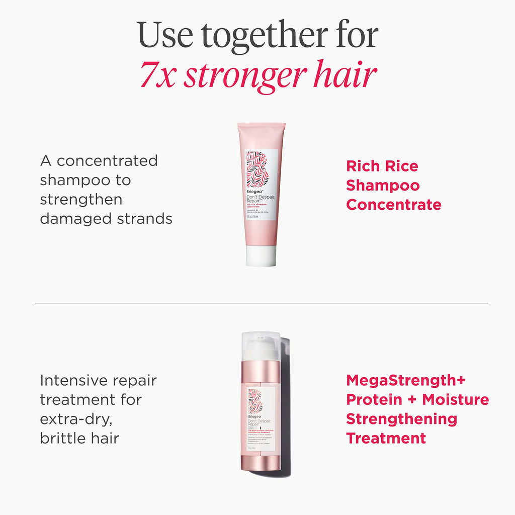 Don't Despair, Repair! MegaStrength+ Rice Water Protein + Moisture Strengthening Treatment