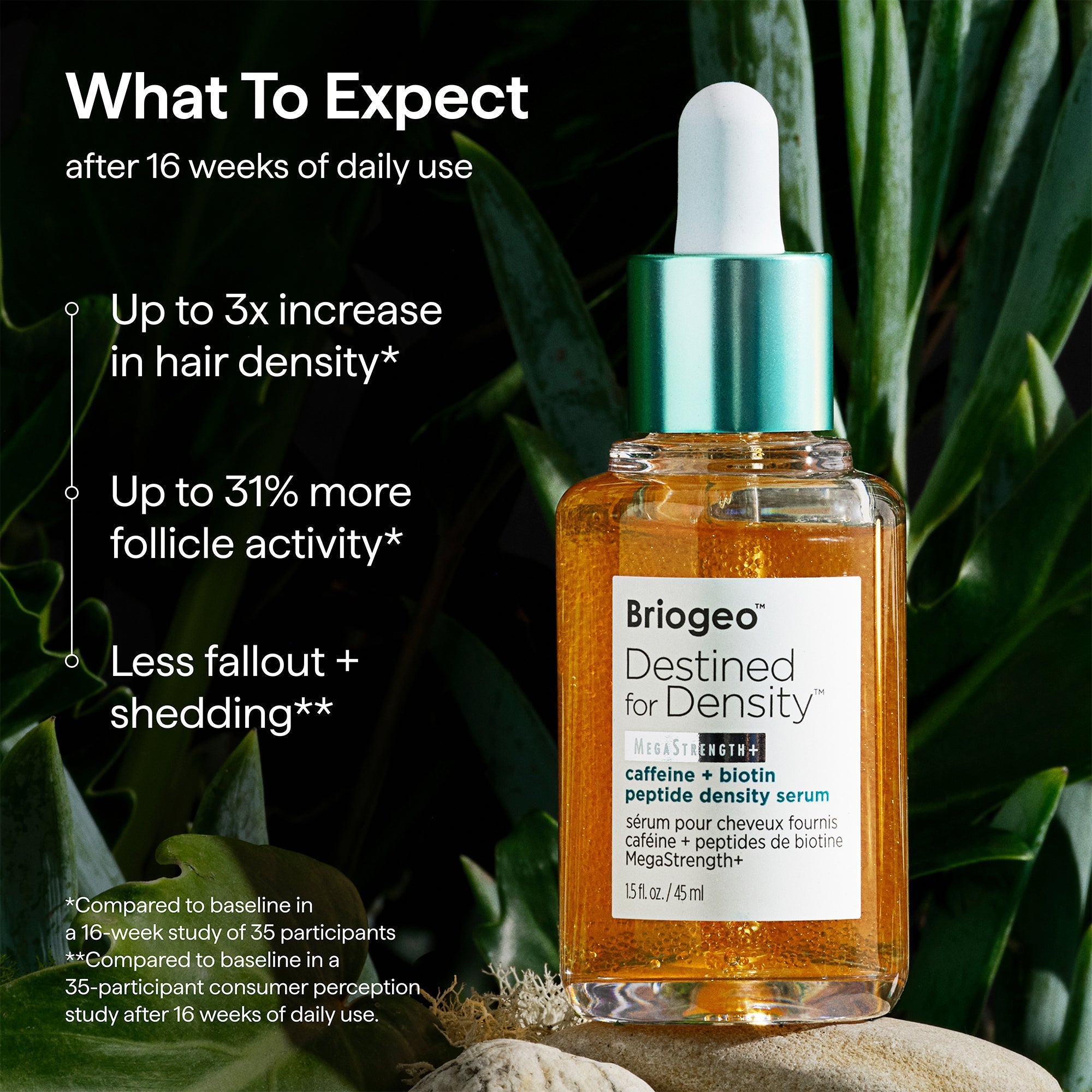 Destined For Density™ MegaStrength+ Caffeine + Biotin Peptide Density Serum