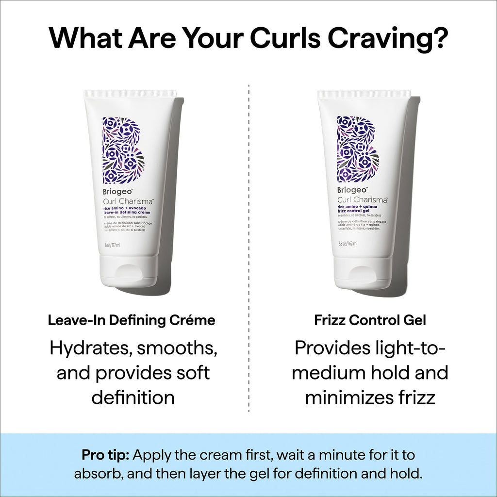 Curl Charisma™ Rice Amino + Avocado Leave-In Defining Creme