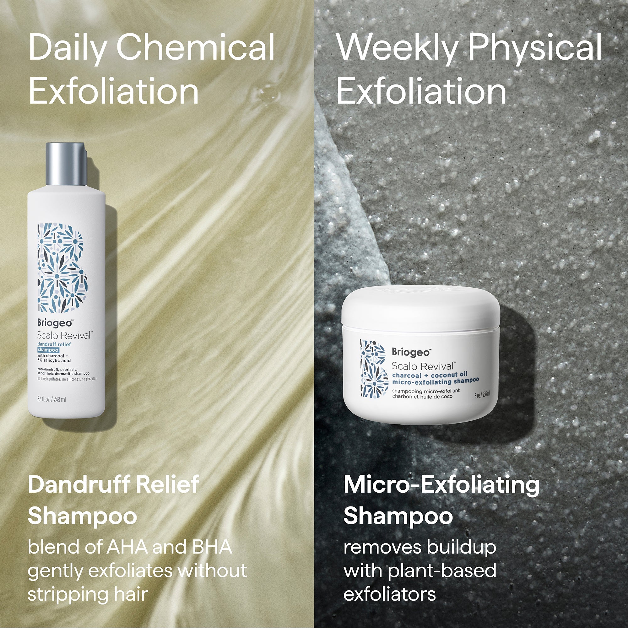 Scalp Revival™ Dandruff Relief Shampoo with Charcoal + 3% Salicylic Acid
