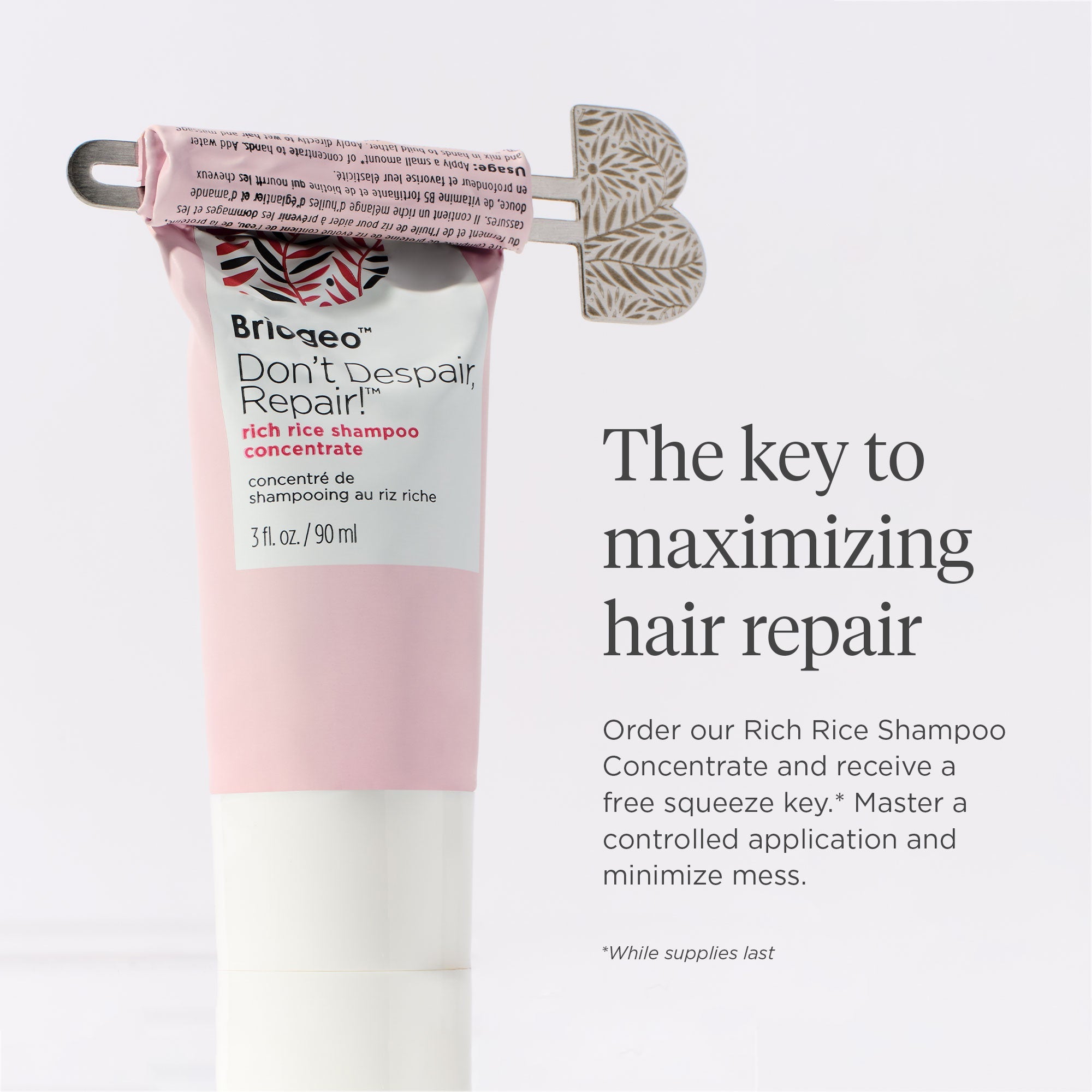 Don't Despair, Repair! MegaStrength+ Rice Water Protein + Moisture Strengthening Treatment