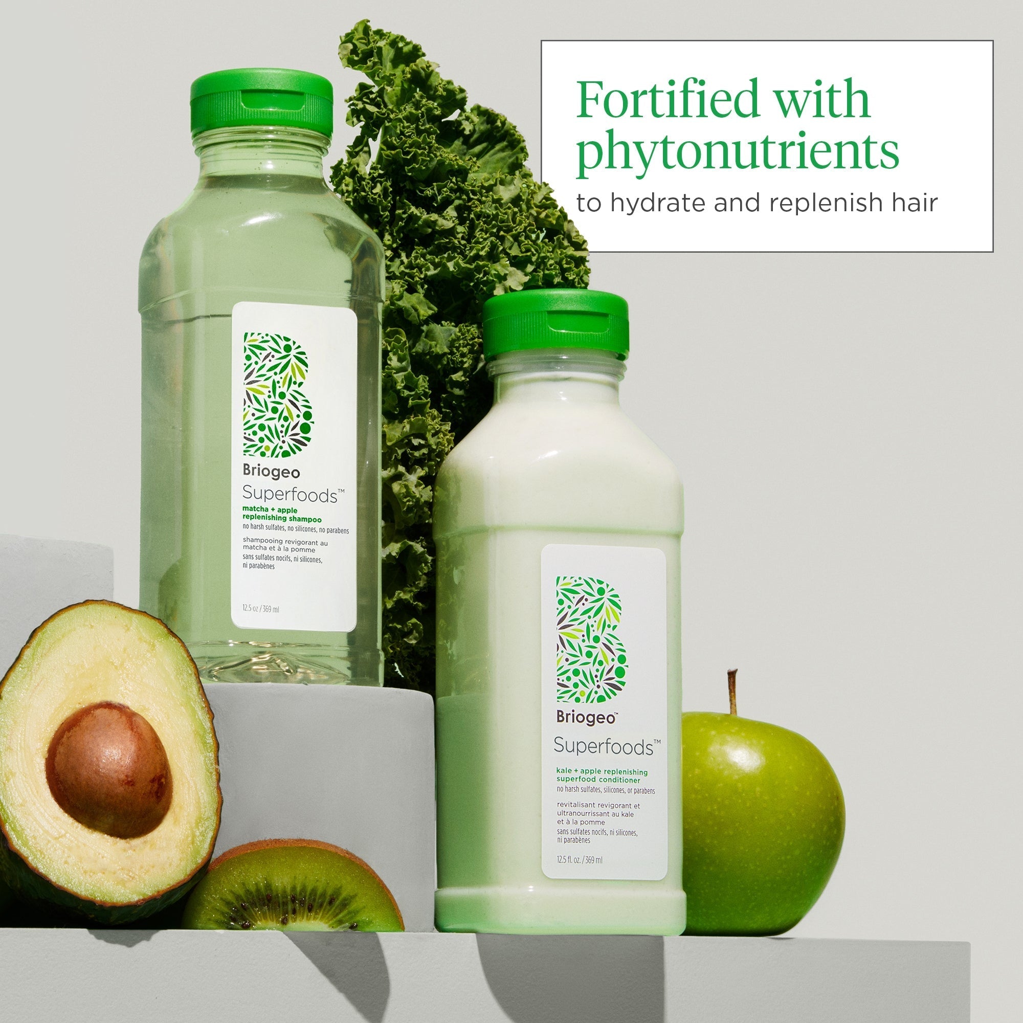 Superfoods Matcha + Apple Replenishing Hair Pack